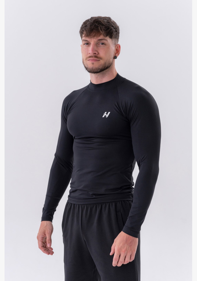 NEBBIA • NEBBIA Funkčné tričko s dlhým rukávom "Active" čierne • Nebshop.sk NEBBIA • NEBBIA Funkčné tričko s dlhým rukávom "Active" čierne • Nebshop.sk