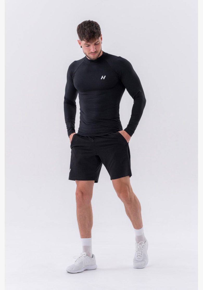 NEBBIA • NEBBIA Funkčné tričko s dlhým rukávom "Active" čierne • Nebshop.sk NEBBIA • NEBBIA Funkčné tričko s dlhým rukávom "Active" čierne • Nebshop.sk