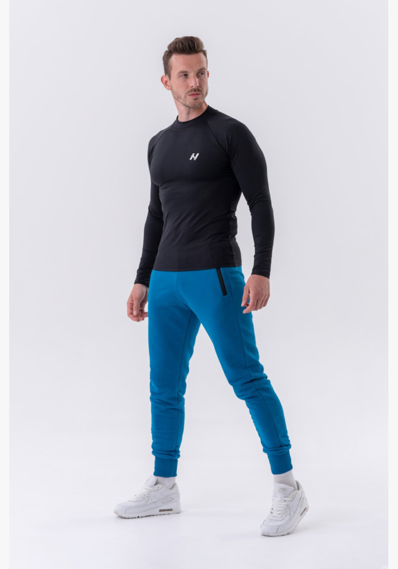 NEBBIA • NEBBIA T-shirt funzionale a maniche lunghe "Active" nera • Nebshop.it NEBBIA • NEBBIA T-shirt funzionale a maniche lunghe "Active" nera • Nebshop.it