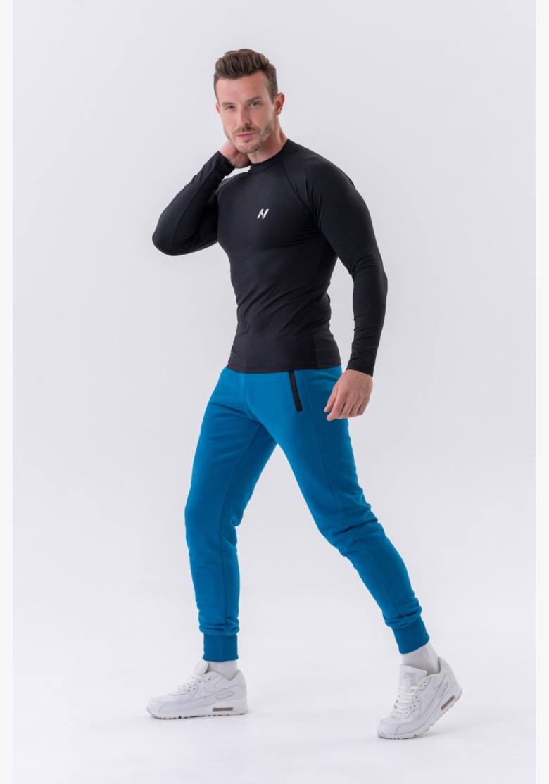 NEBBIA • NEBBIA T-shirt funzionale a maniche lunghe "Active" nera • Nebshop.it NEBBIA • NEBBIA T-shirt funzionale a maniche lunghe "Active" nera • Nebshop.it
