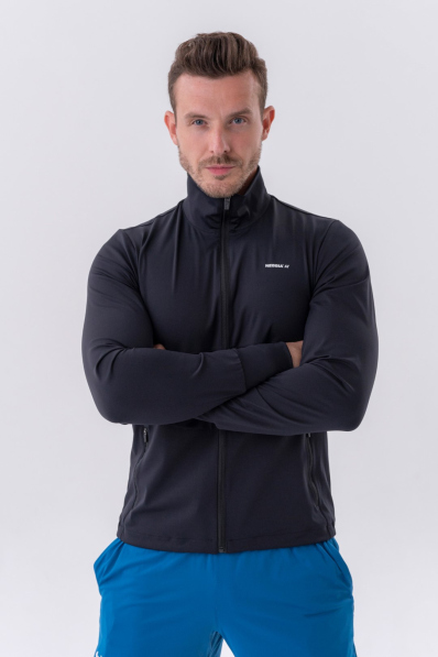 NEBBIA • NEBBIA Giacca sportiva con zip e tasche laterali “Control” • Nebshop.cz