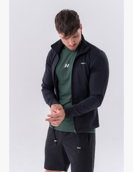 NEBBIA • NEBBIA Giacca sportiva con zip e tasche laterali “Control” • Nebshop.cz