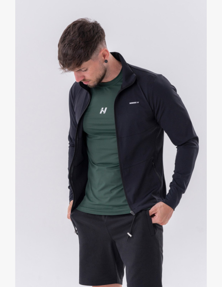 NEBBIA • NEBBIA Giacca sportiva con zip e tasche laterali “Control” • Nebshop.cz