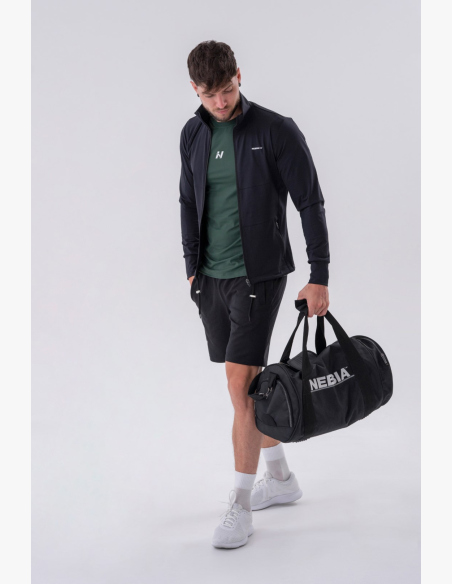 NEBBIA • NEBBIA Športová bunda na zips s bočnými vreckami “Control” • Nebshop.sk