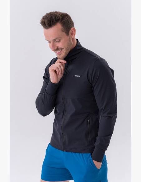 NEBBIA • NEBBIA Giacca sportiva con zip e tasche laterali “Control” • Nebshop.cz