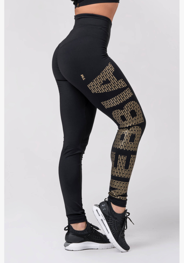 NEBBIA • Gold Print Leggings • NEBBIAshop.cz NEBBIA • Gold Print Leggings • NEBBIAshop.cz