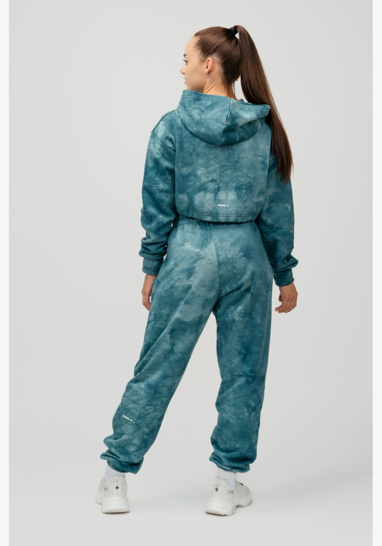 NEBBIA • NEBBIA Re-fresh felpa crop da donna con cappuccio verde • Nebshop.cz NEBBIA • NEBBIA Re-fresh felpa crop da donna con cappuccio verde • Nebshop.cz