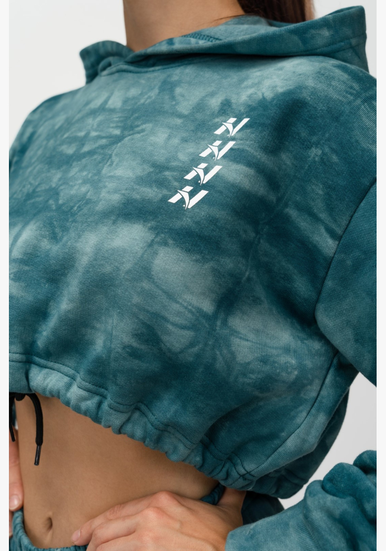 NEBBIA • NEBBIA Re-fresh dámska crop mikina s kapucňou zelená • Nebshop.sk NEBBIA • NEBBIA Re-fresh dámska crop mikina s kapucňou zelená • Nebshop.sk