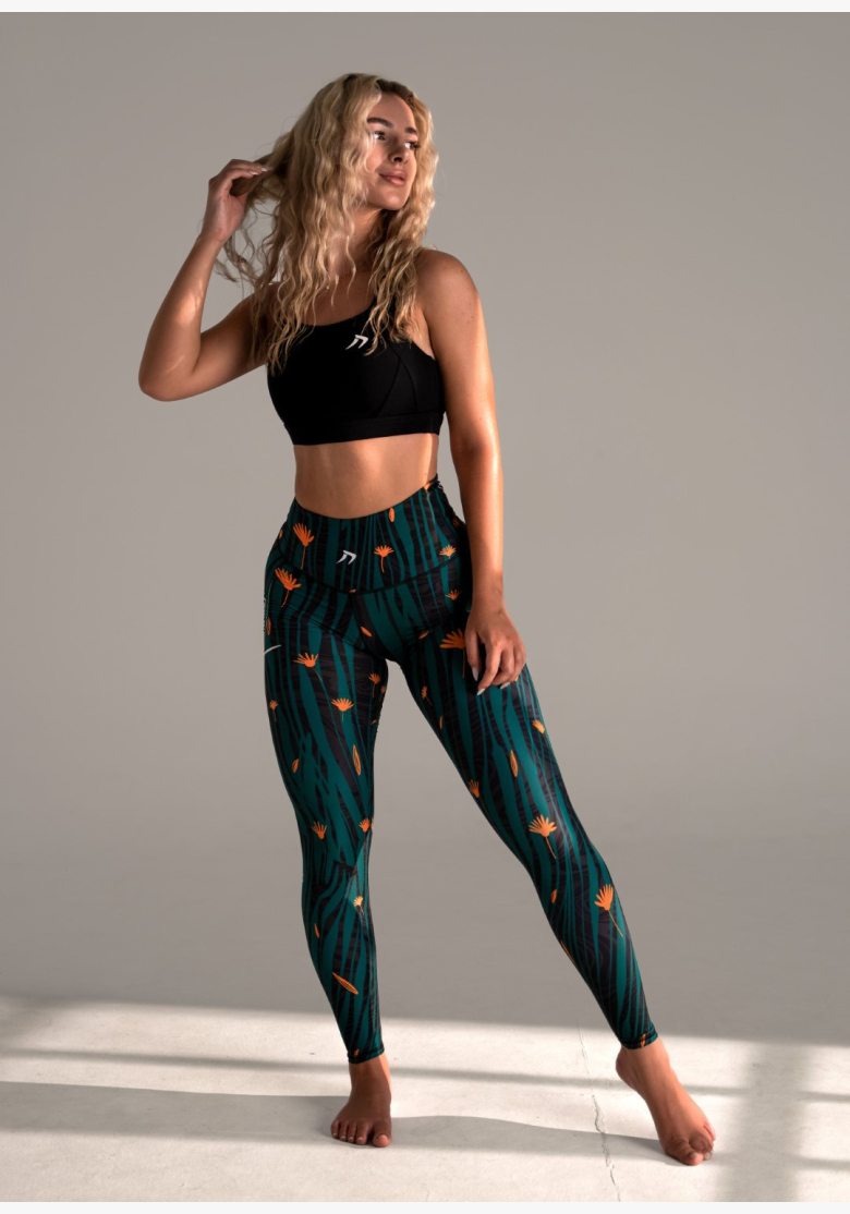 KFIT • KFIT Leggings Flores • Nebshop.cz KFIT • KFIT Leggings Flores • Nebshop.cz