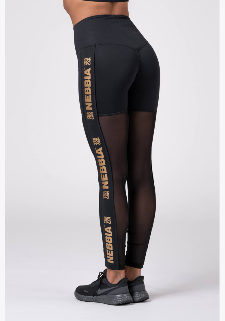 NEBBIA • Gold Mesh Leggings • NEBBIAshop.cz NEBBIA • Gold Mesh Leggings • NEBBIAshop.cz