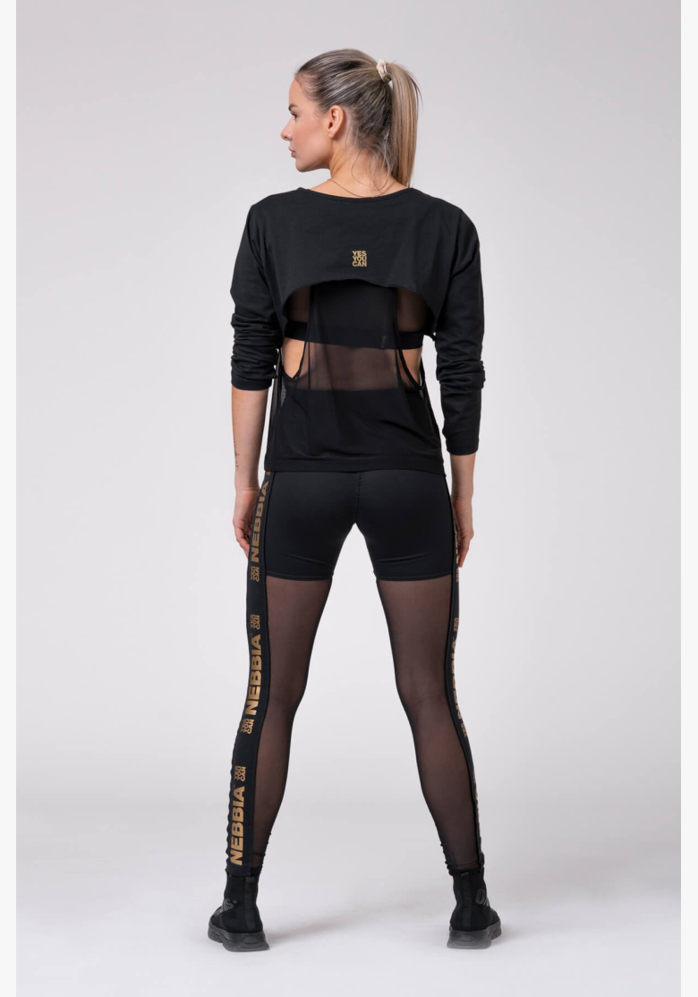 NEBBIA • Gold Mesh Leggings • NEBBIAshop.cz NEBBIA • Gold Mesh Leggings • NEBBIAshop.cz
