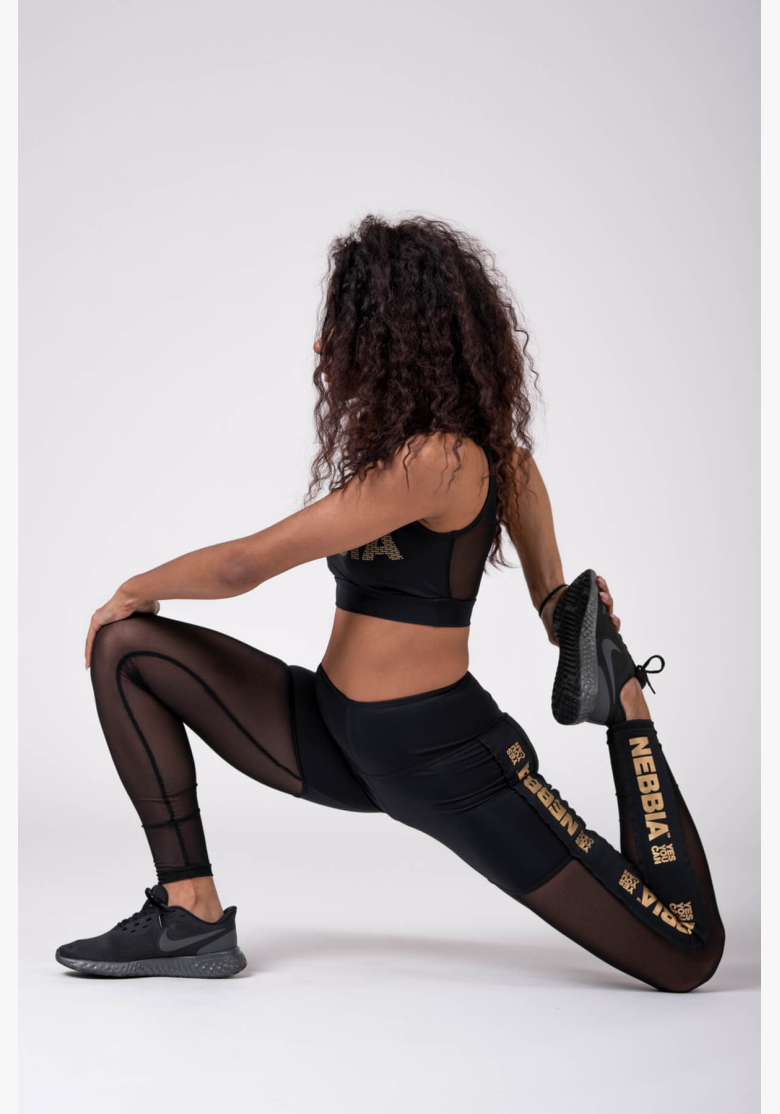 NEBBIA • Gold Mesh Leggings • NEBBIAshop.cz NEBBIA • Gold Mesh Leggings • NEBBIAshop.cz