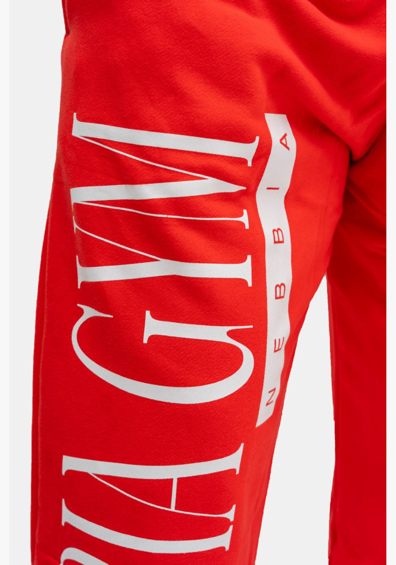 NEBBIA • NEBBIA Beast Mode-On iconic sweatpants red • Nebshop.cz NEBBIA • NEBBIA Beast Mode-On iconic sweatpants red • Nebshop.cz