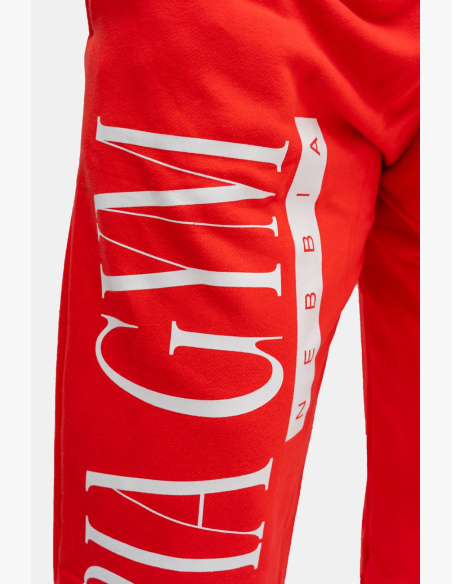 NEBBIA • NEBBIA Beast Mode-On iconic sweatpants red • Nebshop.cz