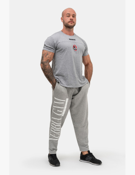 NEBBIA • NEBBIA Beast Mode-On ikonické tepláky šedé • Nebshop.sk