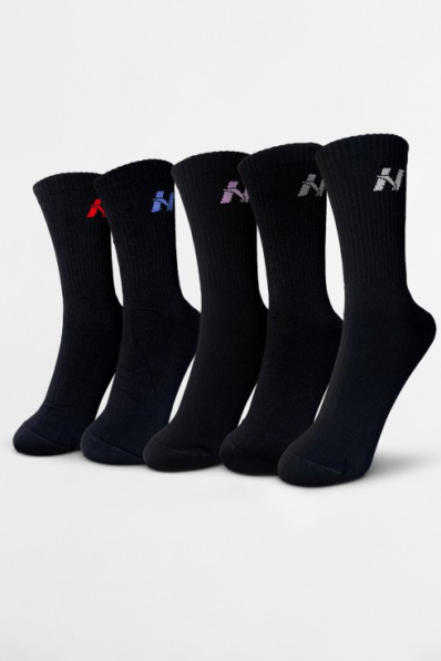 NEBBIA • NEBBIA sneaker ponožky 5-pack čierne • Nebshop.sk