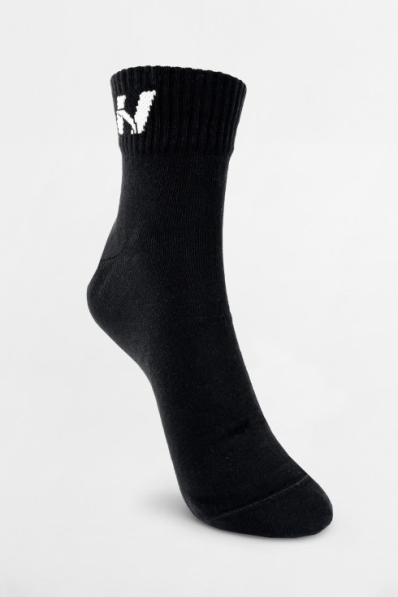 NEBBIA • NEBBIA crew ponožky čierne • Nebshop.sk 2