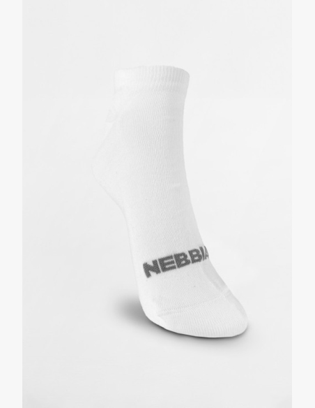 NEBBIA • NEBBIA členkové ponožky biele • Nebshop.sk