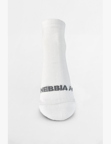 NEBBIA • NEBBIA členkové ponožky biele • Nebshop.sk