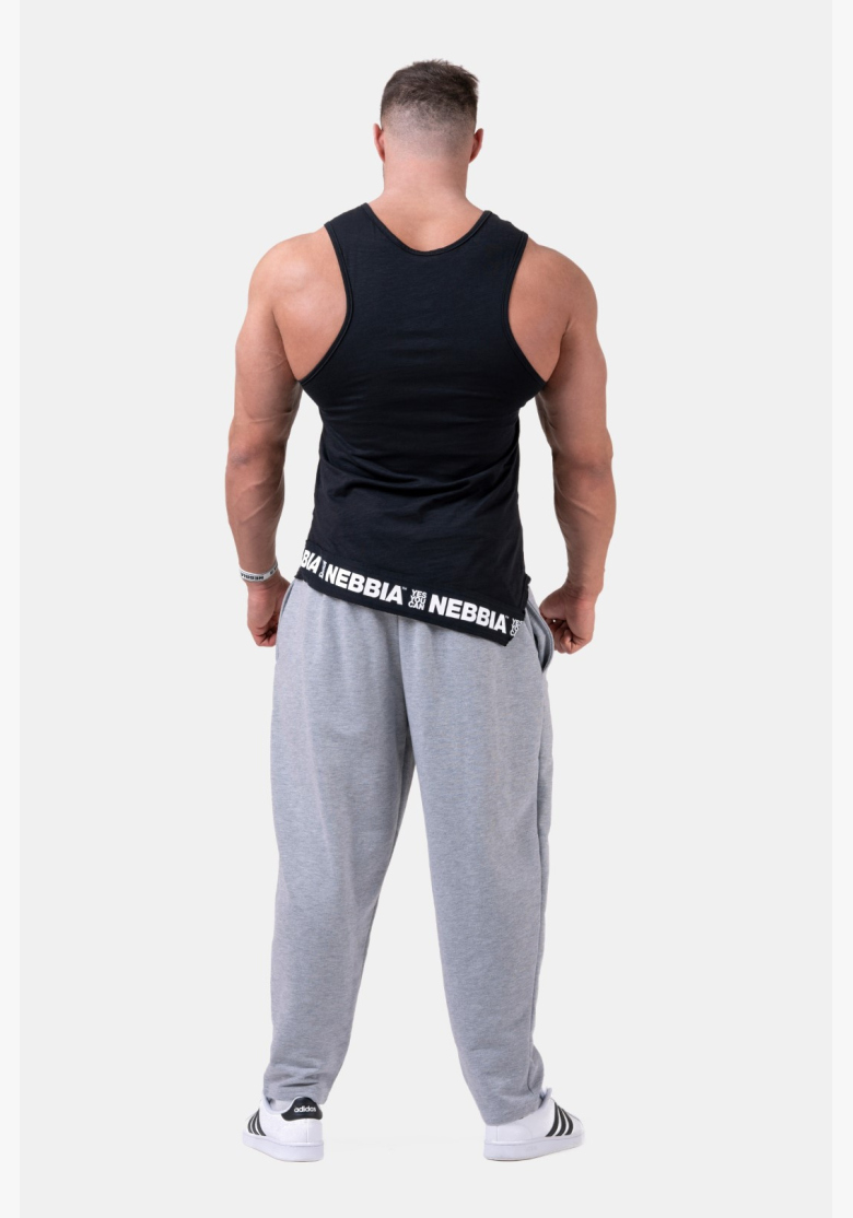 NEBBIA • NEBBIA Iconic Sweatpants BEAST MODE-ON Gray • Nebshop.com NEBBIA • NEBBIA Iconic Sweatpants BEAST MODE-ON Gray • Nebshop.com