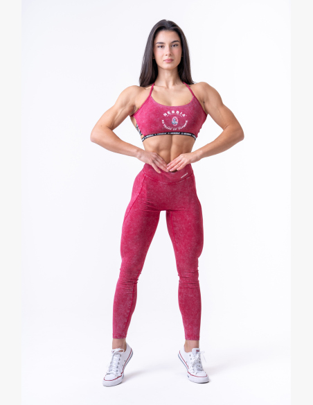 NEBBIA • NEBBIA Washed legíny s vysokým pasem LEGACY • Nebshop.cz