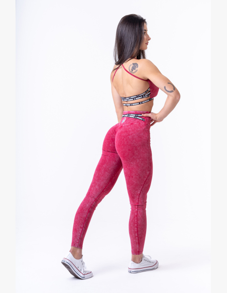 NEBBIA • NEBBIA Washed legíny s vysokým pasem LEGACY • Nebshop.cz