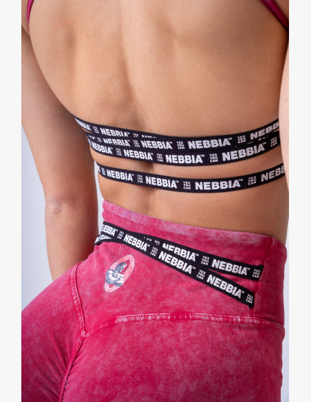 NEBBIA • NEBBIA Washed legíny s vysokým pasem LEGACY • Nebshop.cz