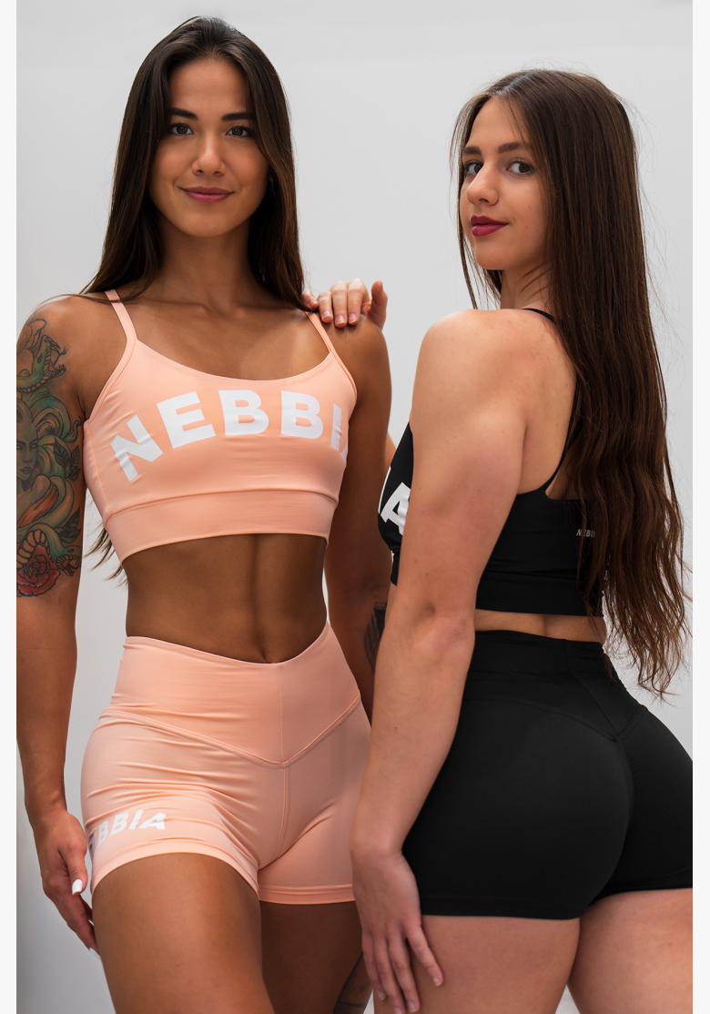 NEBBIA • NEBBIA Šortky s vysokým pasem 5″ GYM HERO oranžové • Nebshop.sk NEBBIA • NEBBIA Šortky s vysokým pasem 5″ GYM HERO oranžové • Nebshop.sk
