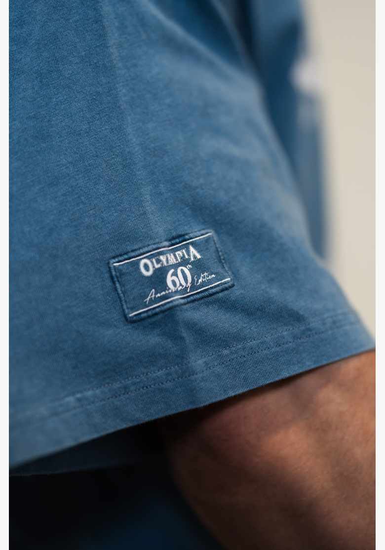 NEBBIA • NEBBIA Washed cotton rag top GOLDEN AGE blue • Nebshop.cz NEBBIA • NEBBIA Washed cotton rag top GOLDEN AGE blue • Nebshop.cz