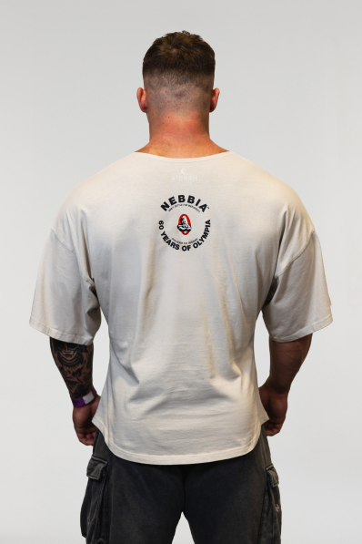 NEBBIA • NEBBIA Washed cotton rag top GOLDEN AGE grigio • Nebshop.cz 2