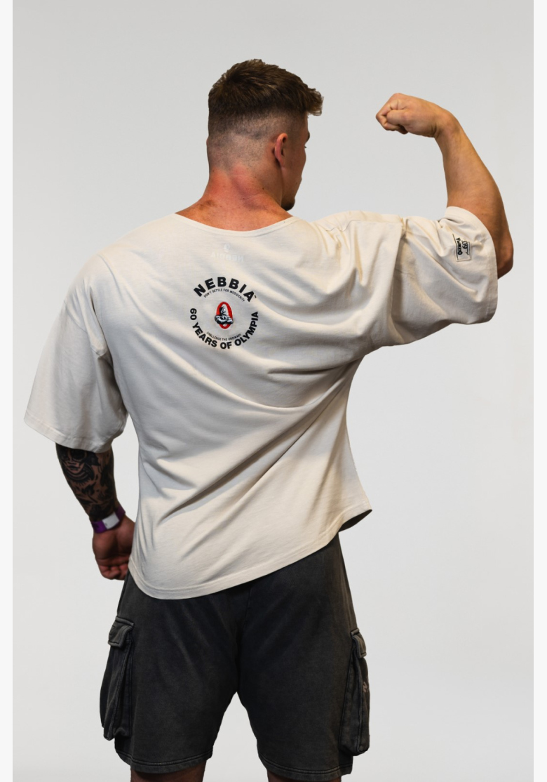 NEBBIA • NEBBIA Washed bavlnený rag top GOLDEN AGE šedé • Nebshop.cz NEBBIA • NEBBIA Washed bavlnený rag top GOLDEN AGE šedé • Nebshop.cz