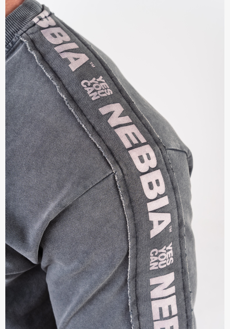 NEBBIA • NEBBIA Washed oversized tričko GOLDEN AGE čierne • Nebshop.sk NEBBIA • NEBBIA Washed oversized tričko GOLDEN AGE čierne • Nebshop.sk