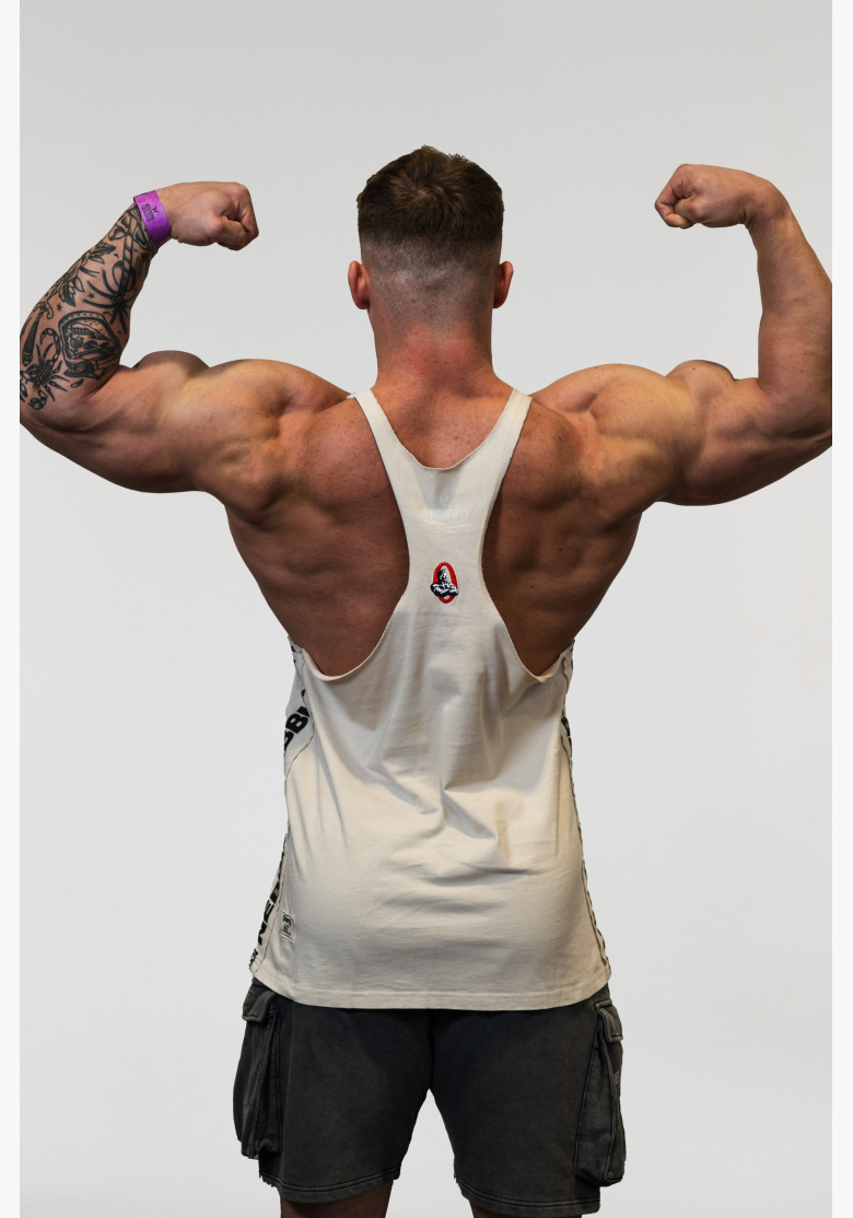 NEBBIA • NEBBIA Washed muscle back stringer GOLDEN AGE grigio • Nebshop.cz NEBBIA • NEBBIA Washed muscle back stringer GOLDEN AGE grigio • Nebshop.cz