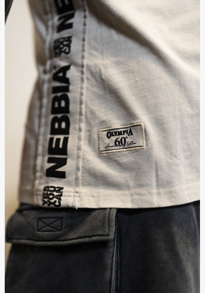 NEBBIA • NEBBIA Washed muscle back stringer GOLDEN AGE grigio • Nebshop.cz NEBBIA • NEBBIA Washed muscle back stringer GOLDEN AGE grigio • Nebshop.cz