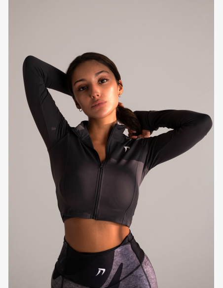 KFIT • KFIT Crop Top Mikina Shade • Nebshop.sk