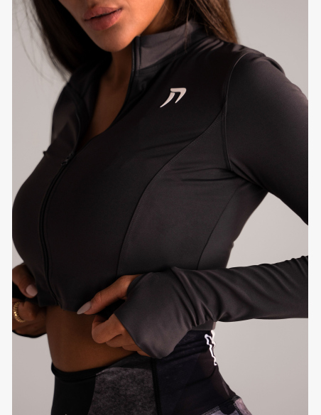 KFIT • KFIT Crop Top Mikina Shade • Nebshop.sk