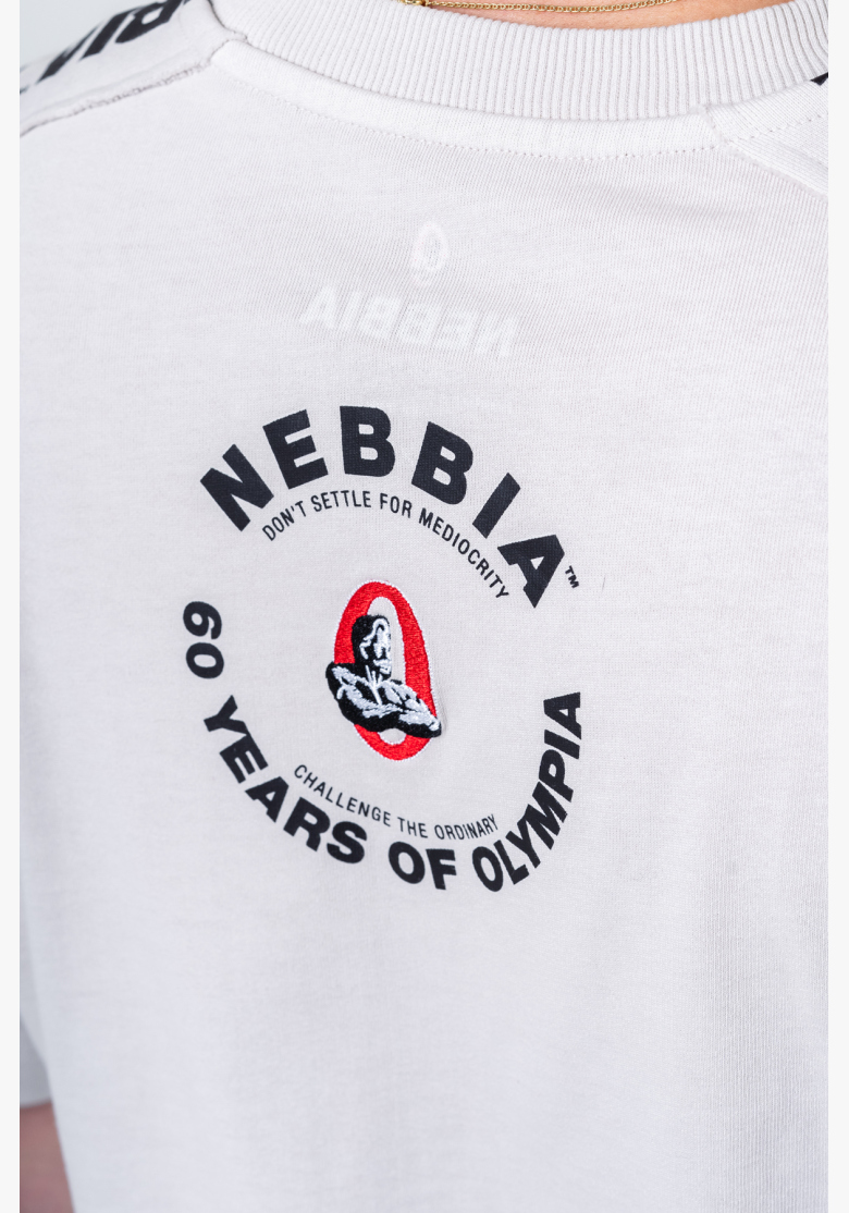 NEBBIA • NEBBIA Washed oversized tričko GOLDEN AGE šedé • Nebshop.sk NEBBIA • NEBBIA Washed oversized tričko GOLDEN AGE šedé • Nebshop.sk