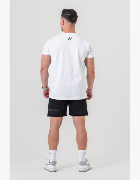 NEBBIA • NEBBIA GYM ESSENTIALS maglietta bianca • Nebshop.it