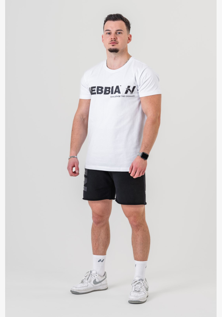 NEBBIA • NEBBIA GYM ESSENTIALS tričko biele • Nebshop.sk NEBBIA • NEBBIA GYM ESSENTIALS tričko biele • Nebshop.sk