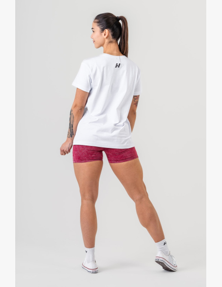 NEBBIA • NEBBIA GYM ESSENTIALS maglietta bianca • Nebshop.it