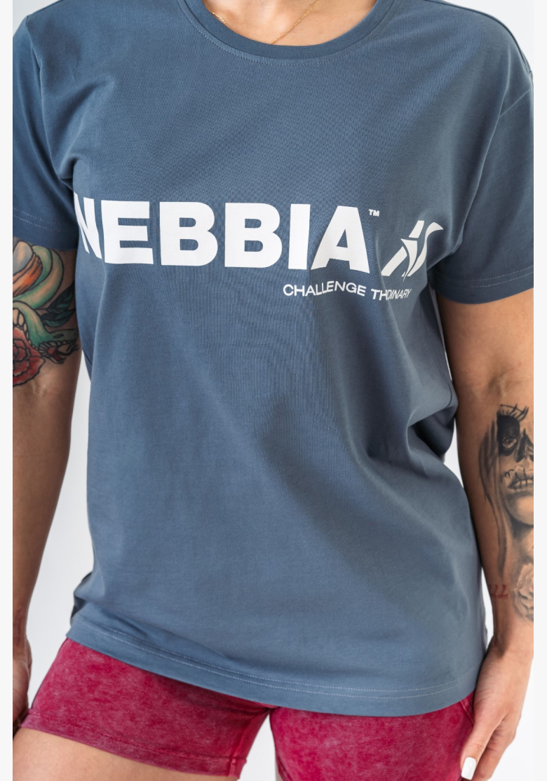 NEBBIA • NEBBIA GYM ESSENTIALS tričko sivé • Nebshop.sk NEBBIA • NEBBIA GYM ESSENTIALS tričko sivé • Nebshop.sk