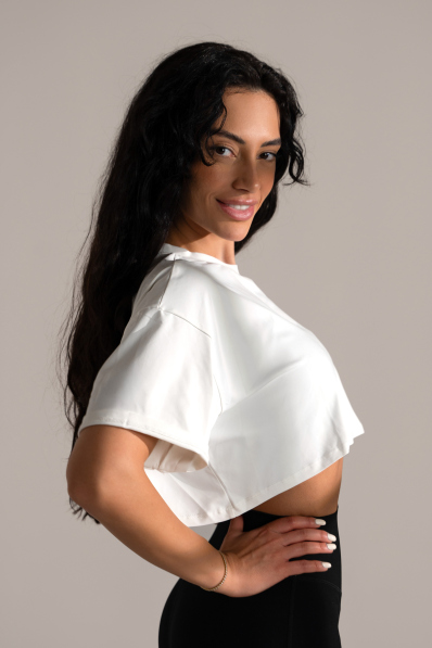 KFIT • KFIT Triko Basic White • Nebshop.cz 2