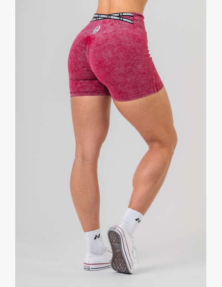 NEBBIA • NEBBIA Washed high-waisted leg shorts HERITAGE • Nebshop.cz