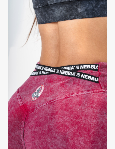 NEBBIA • NEBBIA Pantaloni corti in leggings a vita alta HERITAGE • Nebshop.cz