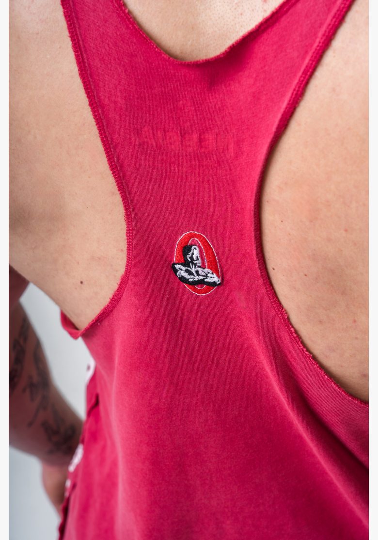 NEBBIA • NEBBIA Washed muscle back stringer GOLDEN AGE šedé • Nebshop.sk NEBBIA • NEBBIA Washed muscle back stringer GOLDEN AGE šedé • Nebshop.sk