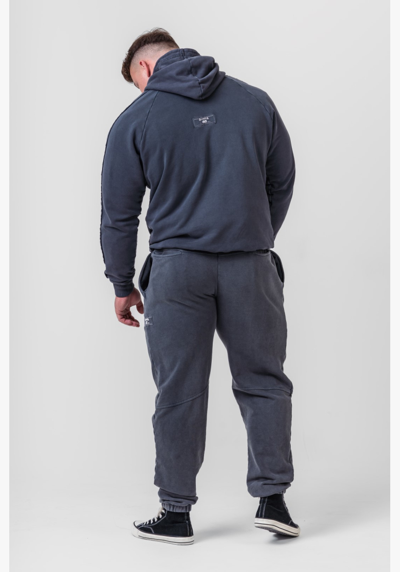 NEBBIA • NEBBIA Washed mikina s kapucí HERITAGE černá • Nebshop.cz NEBBIA • NEBBIA Washed mikina s kapucí HERITAGE černá • Nebshop.cz