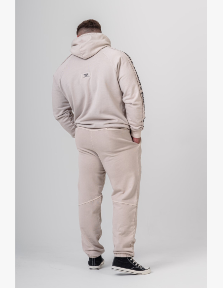 NEBBIA • NEBBIA Washed mikina s kapucí HERITAGE krémová • Nebshop.sk