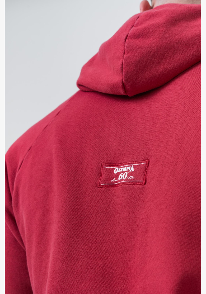NEBBIA • NEBBIA Felpa con cappuccio HERITAGE rossa • Nebshop.it NEBBIA • NEBBIA Felpa con cappuccio HERITAGE rossa • Nebshop.it