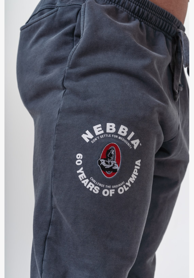 NEBBIA • NEBBIA Washed tepláky s kapsami LEGEND čierne • Nebshop.sk NEBBIA • NEBBIA Washed tepláky s kapsami LEGEND čierne • Nebshop.sk