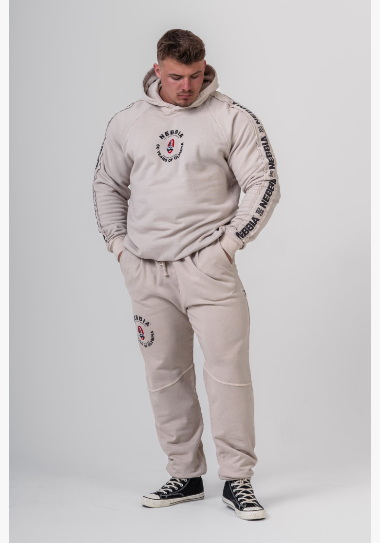 NEBBIA • NEBBIA Washed tepláky s kapsami LEGEND krémové • Nebshop.sk NEBBIA • NEBBIA Washed tepláky s kapsami LEGEND krémové • Nebshop.sk